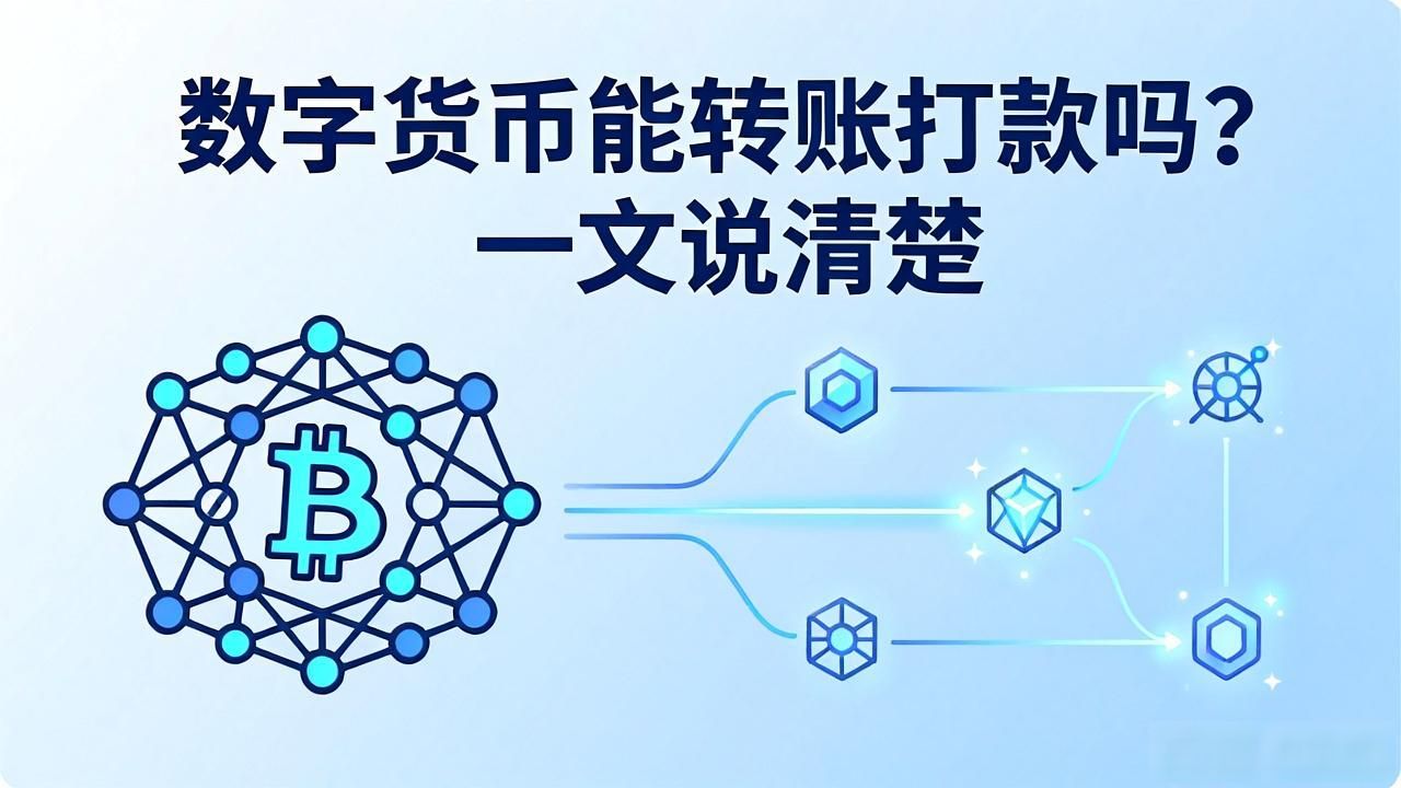 数字货币能转账打款吗？一文说清楚