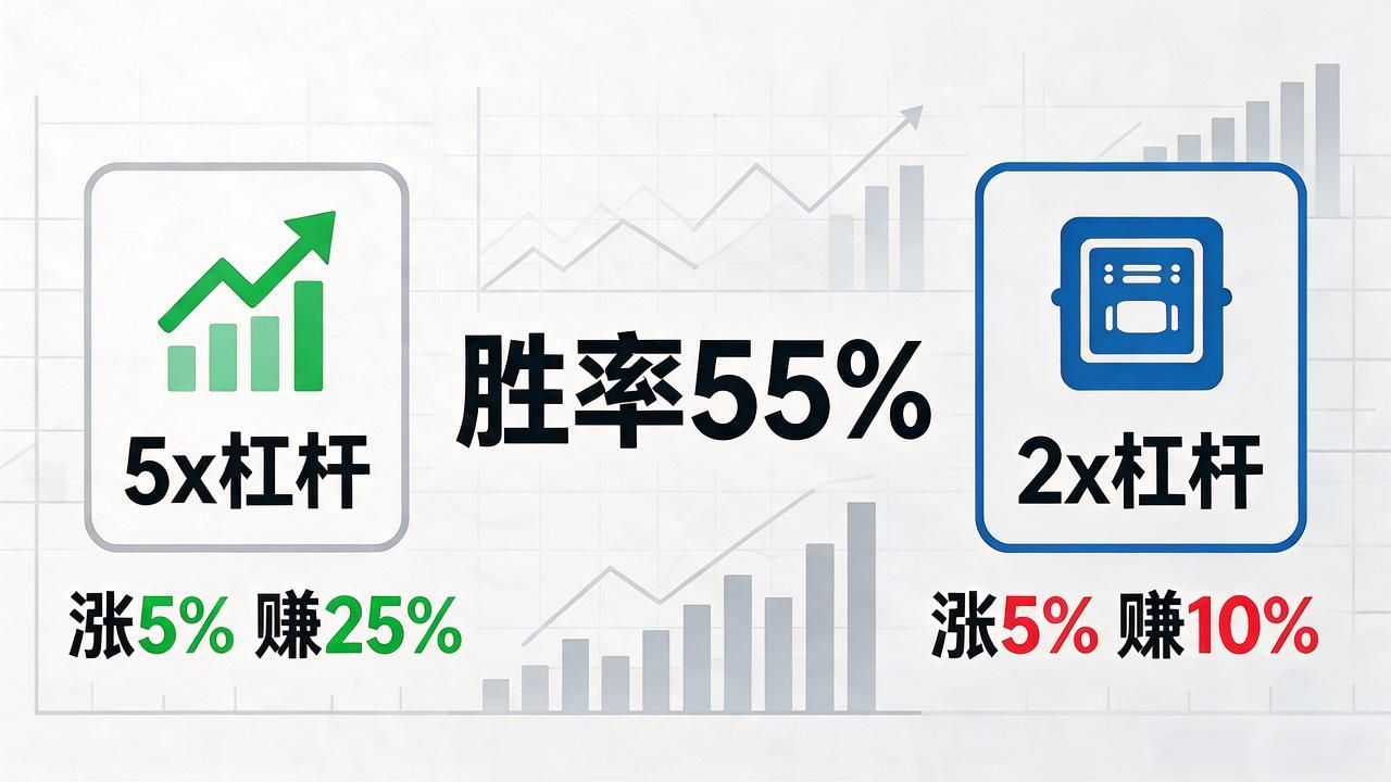 数字货币5x和2x杠杆怎么选？别光盯着收益看