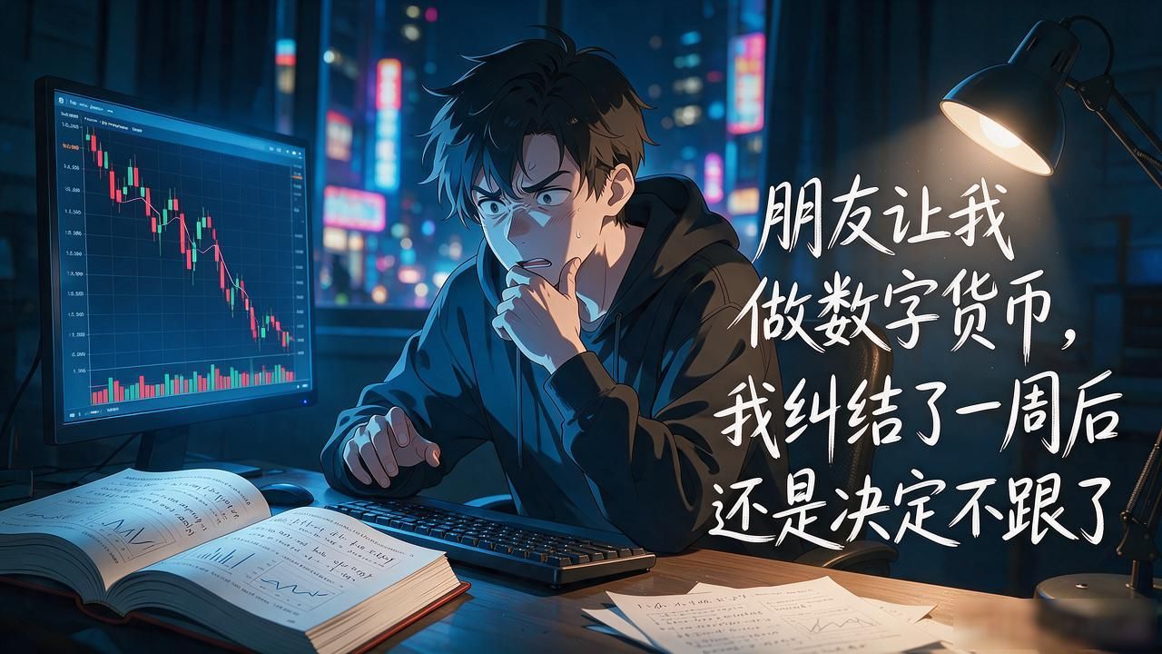朋友让我做数字货币，我纠结了一周后还是决定不跟了