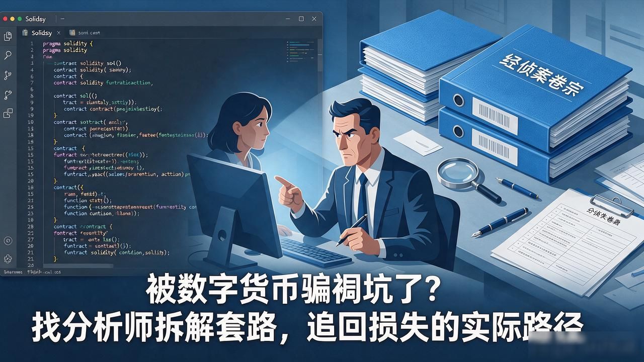 被数字货币骗局坑了？找分析师拆解套路，追回损失的实际路径
