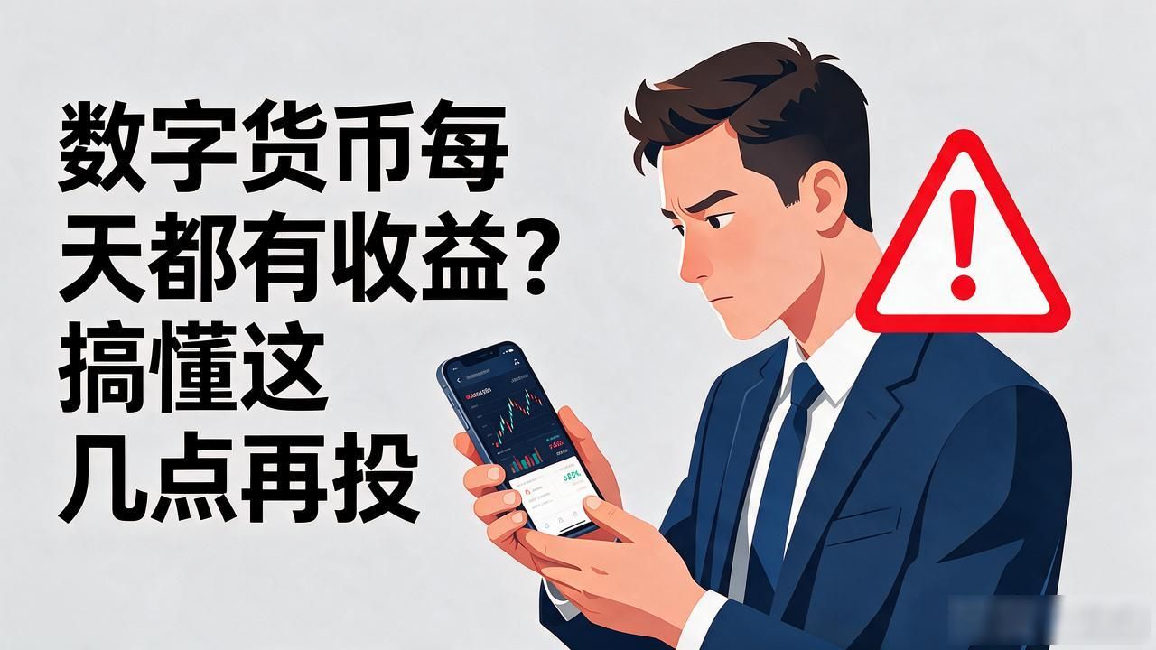数字货币每天都有收益？搞懂这几点再投