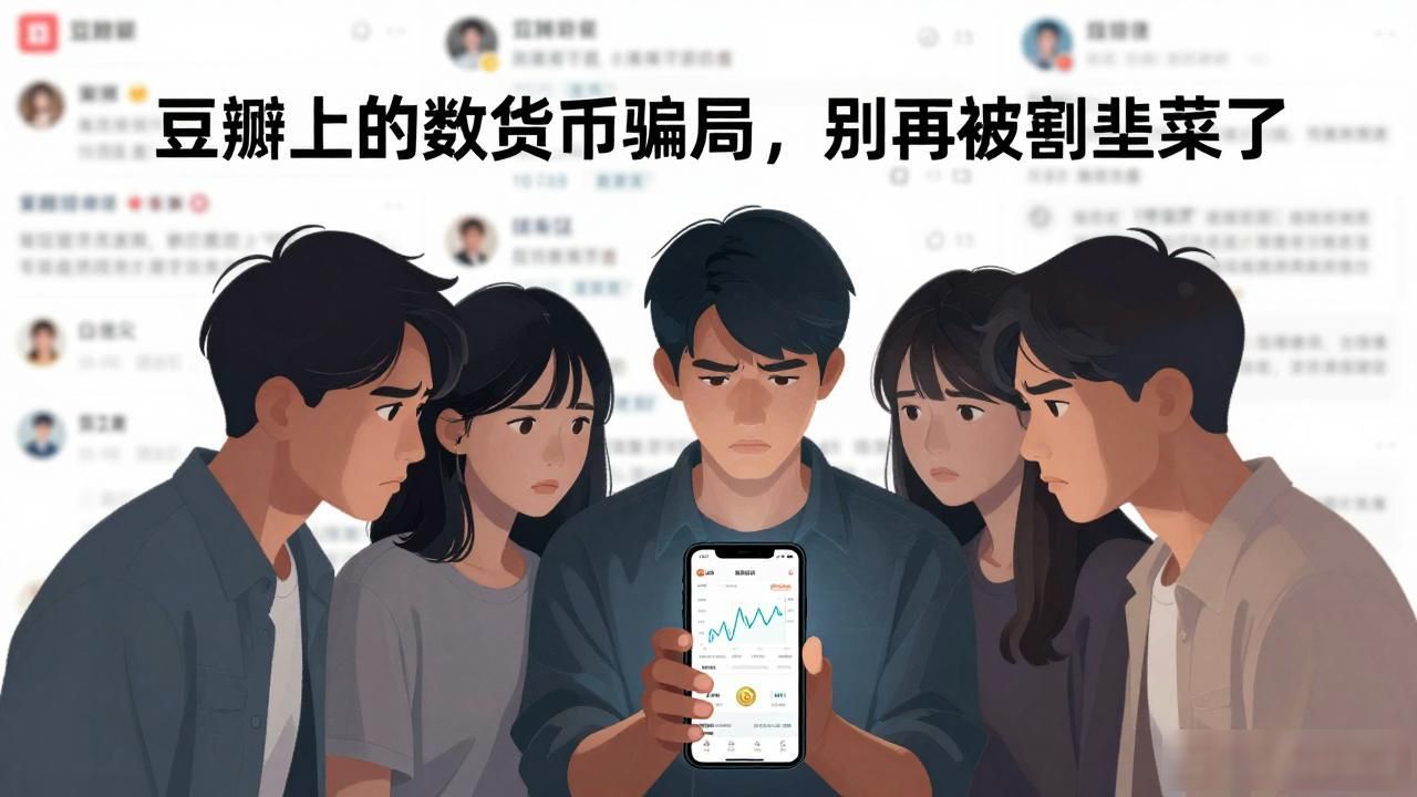 豆瓣上的数字货币骗局，别再被割韭菜了