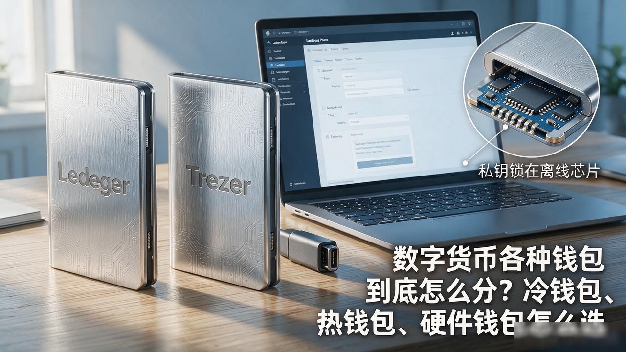 数字货币各种钱包到底怎么分？冷钱包、热钱包、硬件钱包怎么选