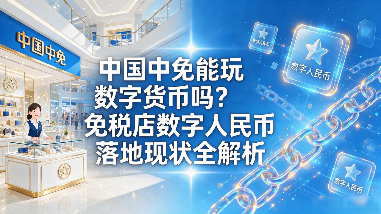 中国中免能玩数字货币吗？免税店数字人民币落地现状全解析