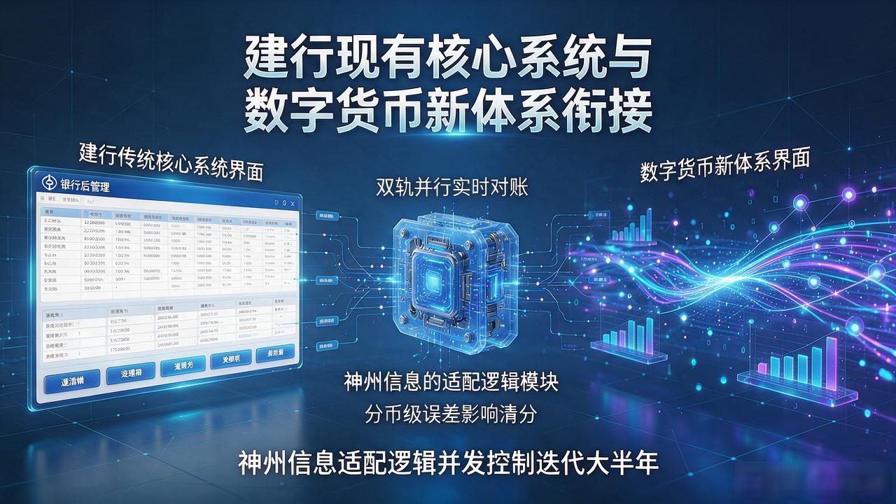 神州信息给建行做数字货币系统，项目实际落地推进到哪一步了