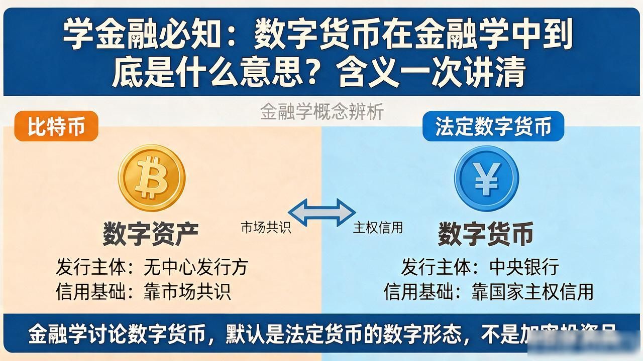 学金融必知：数字货币在金融学中到底是什么意思？含义一次讲清
