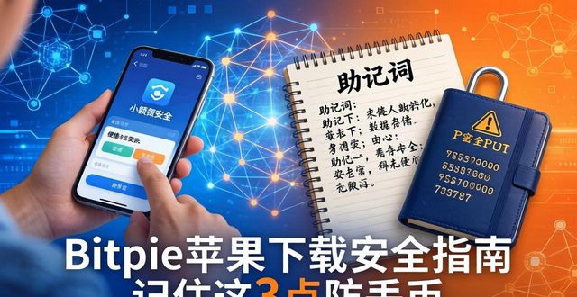Bitpie苹果下载安全指南 记住这3点防丢币