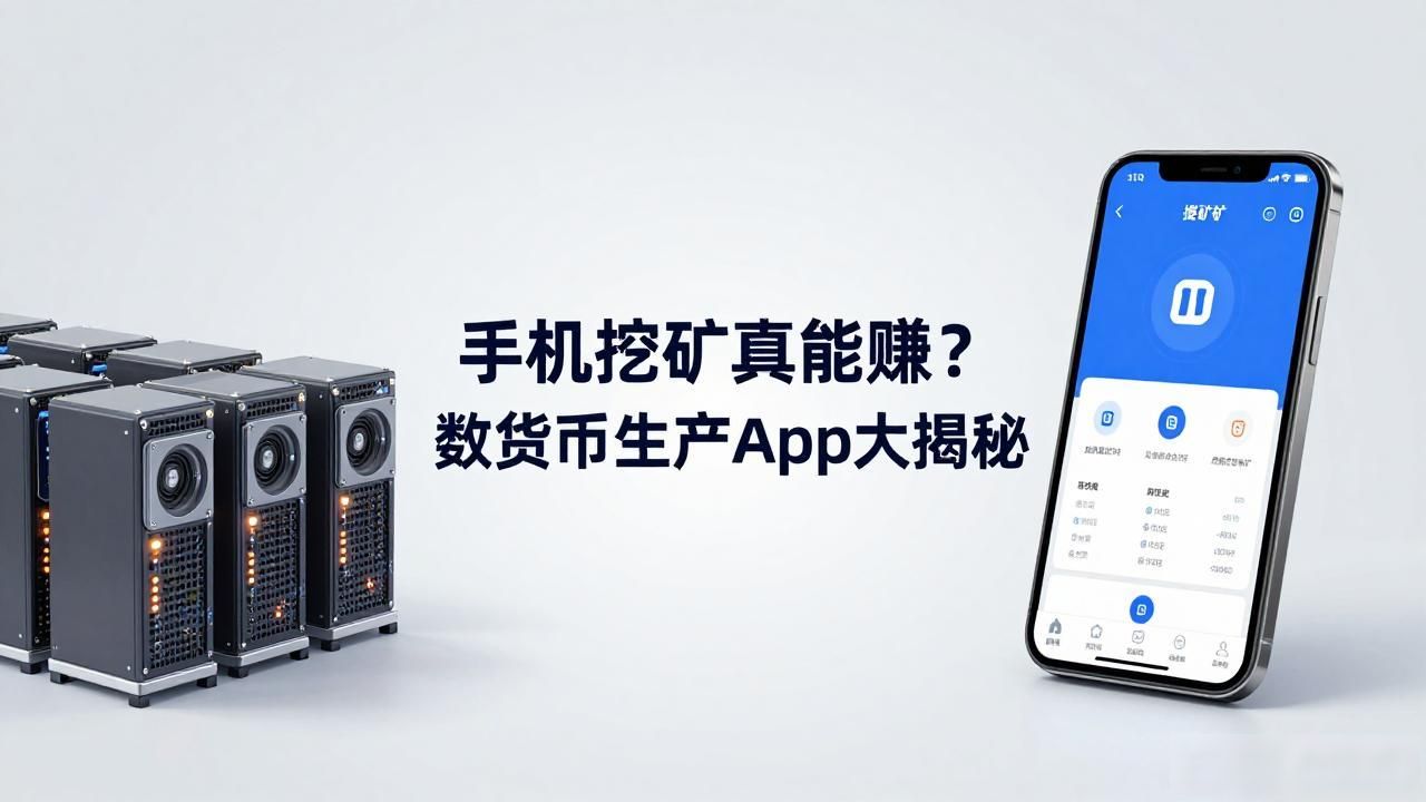 靠手机生产数字资产的风险_数字货币生产app_手机挖数字货币的App是骗局吗