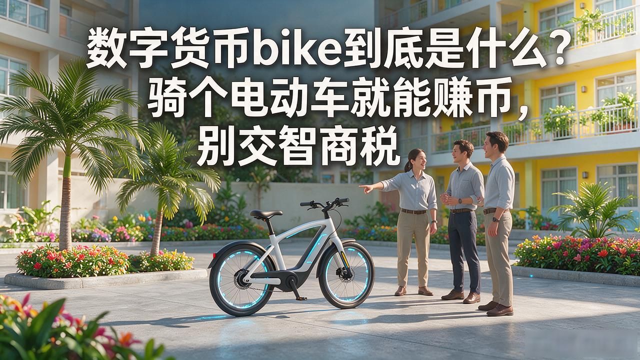数字货币bike到底是什么？骑个电动车就能赚币，别交智商税